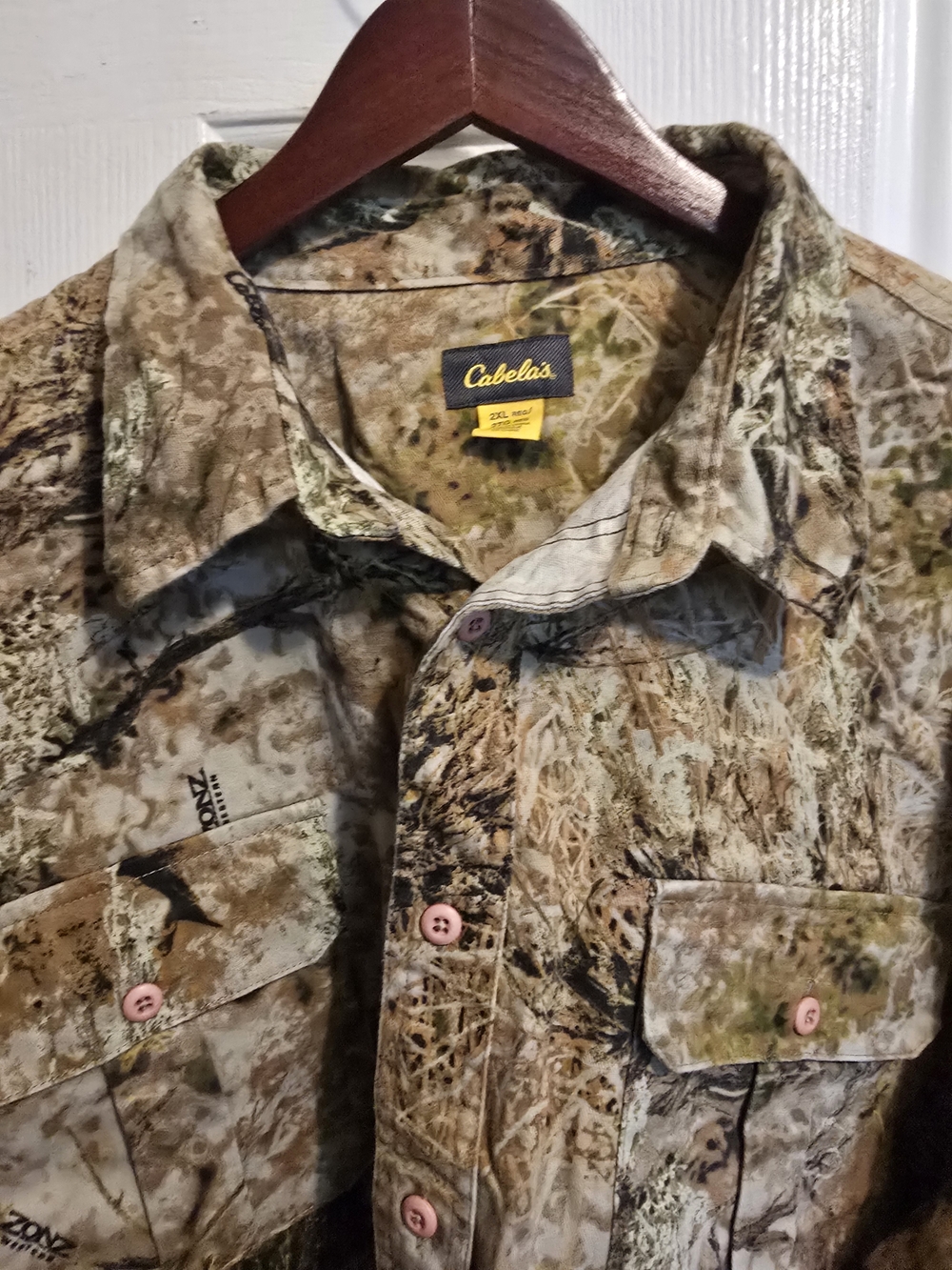 Cabela's Realtree Camo Button-Up Shirt